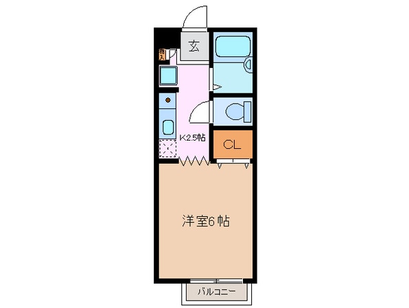 エポックエゲ６の物件間取画像